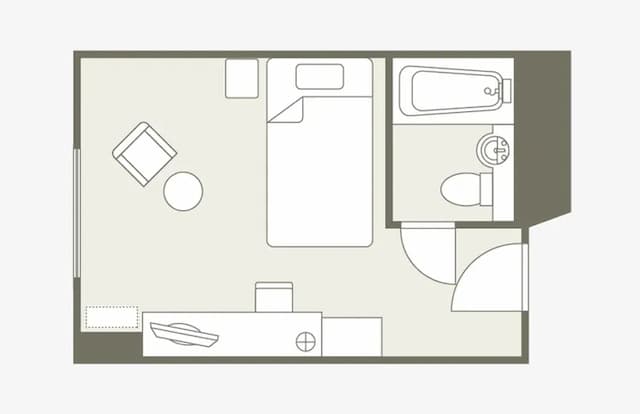 東急富山卓越大飯店｜富山站前徒歩3分/立山黑部開車40分-標準單人房【不挑房】-7