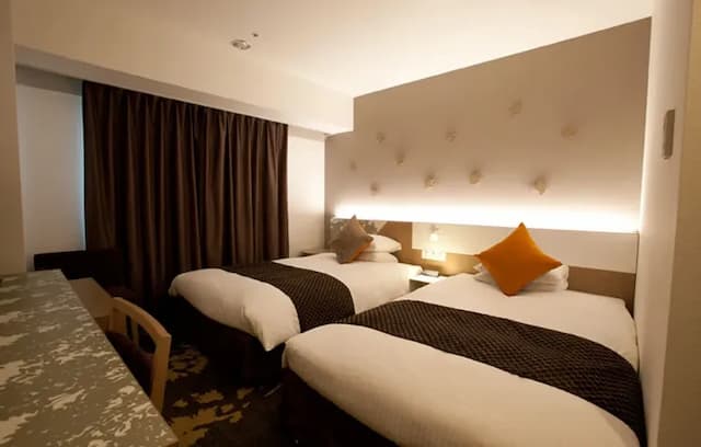 東急富山卓越大飯店｜富山站前徒歩3分/立山黑部開車40分-標準雙床房【不挑房】-3