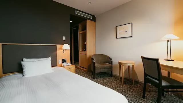 富山奧克斯運河公園飯店｜富山站徒歩2分/富山城址公園徒步7分-舒適小雙人房【不挑房】-2