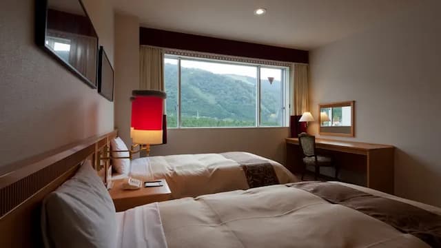 [Executive Twin] Please spend a relaxing time in the 56m2 twin room.