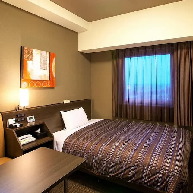 富山交流道口路線飯店｜富山站開車15分/富山機場開車10分-舒適單人房【不挑房】-1