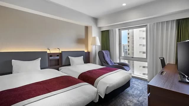 大和ROYNET飯店 富山站前｜富山站徒歩3分/富山城址公園徒步9分-愜意雙床房【不挑房】-1