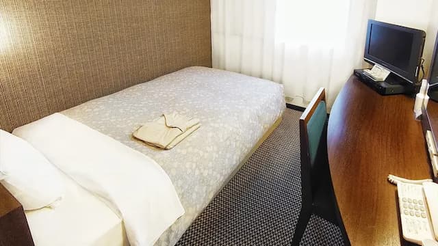 高岡站前滿天飯店｜高岡站徒步1分/高岡古城公園開車5分-標準單人房【不挑房】-1