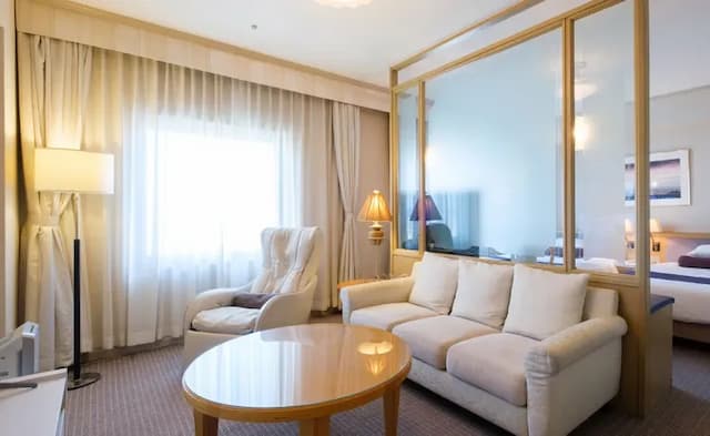 高岡新大谷飯店｜高岡站徒歩5分/高岡古城公園徒歩10分-豪華雙床房【不挑房】-2