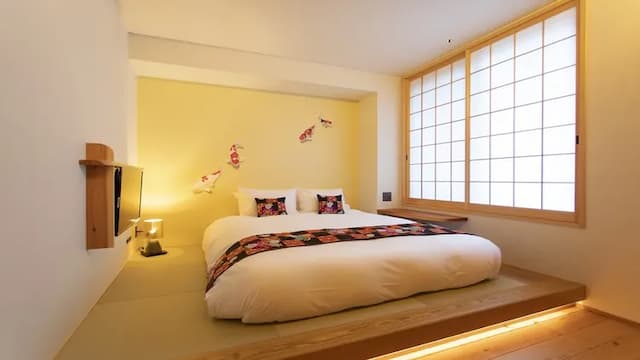 Hotel Kanazawa Zoushi-Semi Western Style Queen Bedroom 21 to 25 Sq M-1