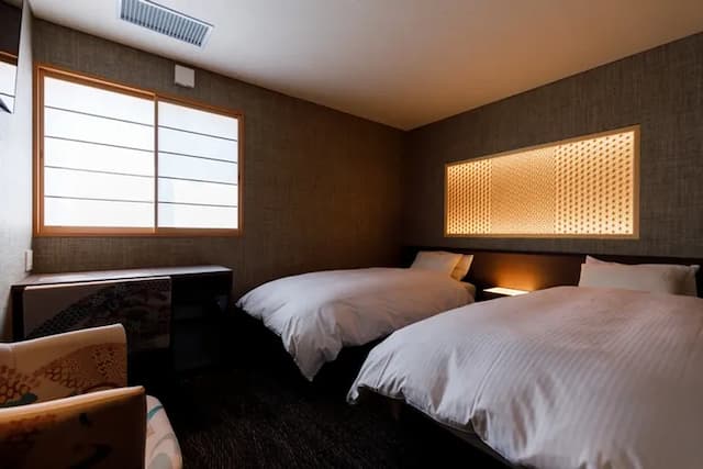 Hotel Rashiku Kanazawa-Standard Twin Room-1