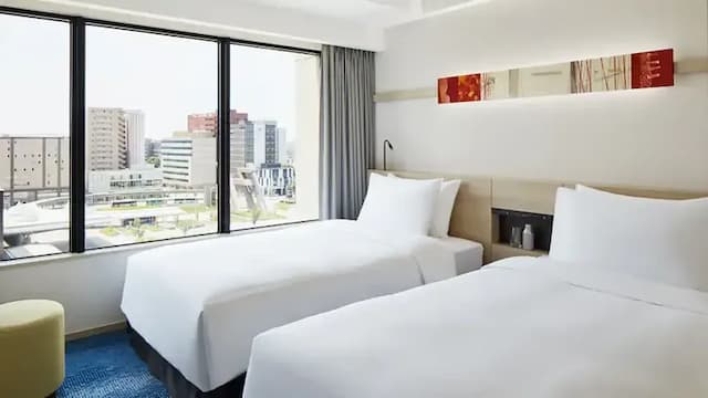 金澤凱悅嘉寓酒店 | 金澤站步行2分鐘-廚房轉角房雙床套房【不挑房】-4