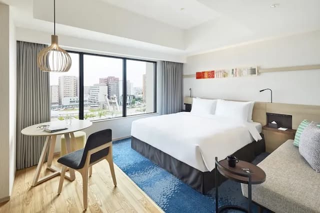 金澤凱悅嘉寓酒店 | 金澤站步行2分鐘-特大雙人床房【不挑房】-1