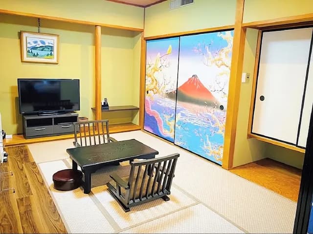 [Western modern Jr suite] 40 square meters + private terrace 6 square meters, cypress open-air bath