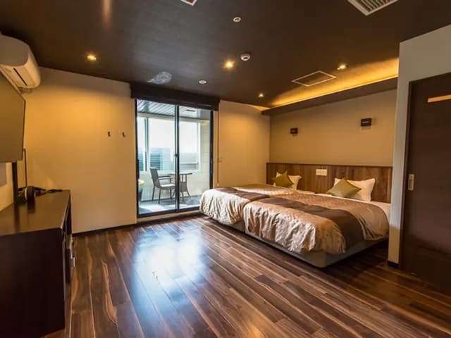 [Western modern superior] 25 square meters + private terrace 6 square meters, Shigaraki ware open-air bath