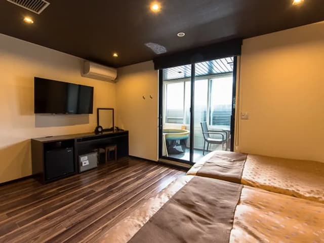 加賀山代LiVEMAX飯店 | 加賀溫泉站開車12分鐘-西式現代雙床房【不挑房】-3