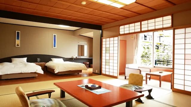 Modern Japanese and Western room