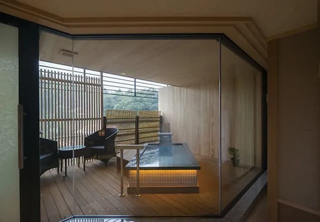 Tachibana Shikitei-～Bengara～Premium Japanese-Western style room with open-air bath【Smoking】 [Premium] [Japanese-western room] [Non-smoking] [Garden view]-7