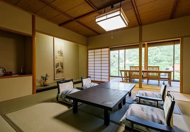 Tachibana Shikitei-～Moegiiro～ Superior Japanese-style room (12 tatami mat Japanese-style room + dining room) [Non-smoking] [Superior] [Japanese room] [Non-smoking] [Garden view]-6