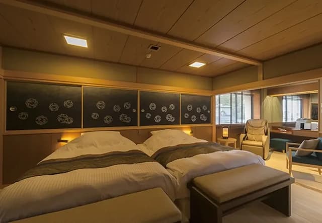 Tachibana Shikitei-～Ultramarine～Premium Japanese-Western style room with open-air bath【Non-smoking】 [Premium] [Japanese-western room] [Non-smoking] [Garden view]-3