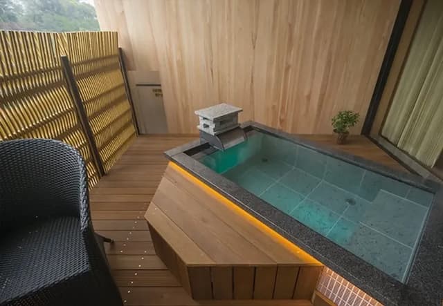 Tachibana Shikitei-～Ultramarine～Premium Japanese-Western style room with open-air bath【Non-smoking】 [Premium] [Japanese-western room] [Non-smoking] [Garden view]-6