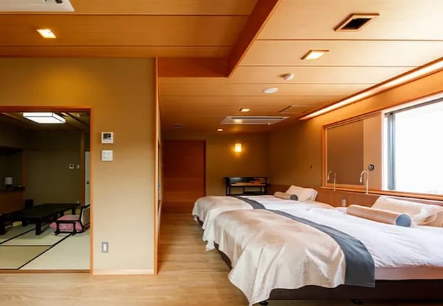 Tachibana Shikitei-～Ocher～Premium Japanese-Western style room with open-air bath【Non-smoking】 [Premium] [Japanese-western room] [Non-smoking] [Garden view]-2