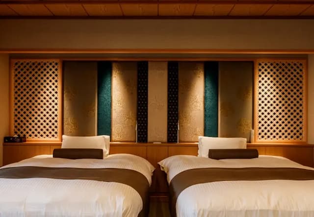 Tachibana Shikitei-Jr. suite with cypress open-air bath (private dining room) [non-smoking] [Deluxe] [Japanese room] [Non-smoking]-2
