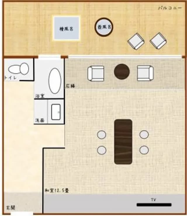 温泉めい想倶楽部　富士屋旅館-【檜と銀彩壺の露天風呂二つ客室】テラス付-8