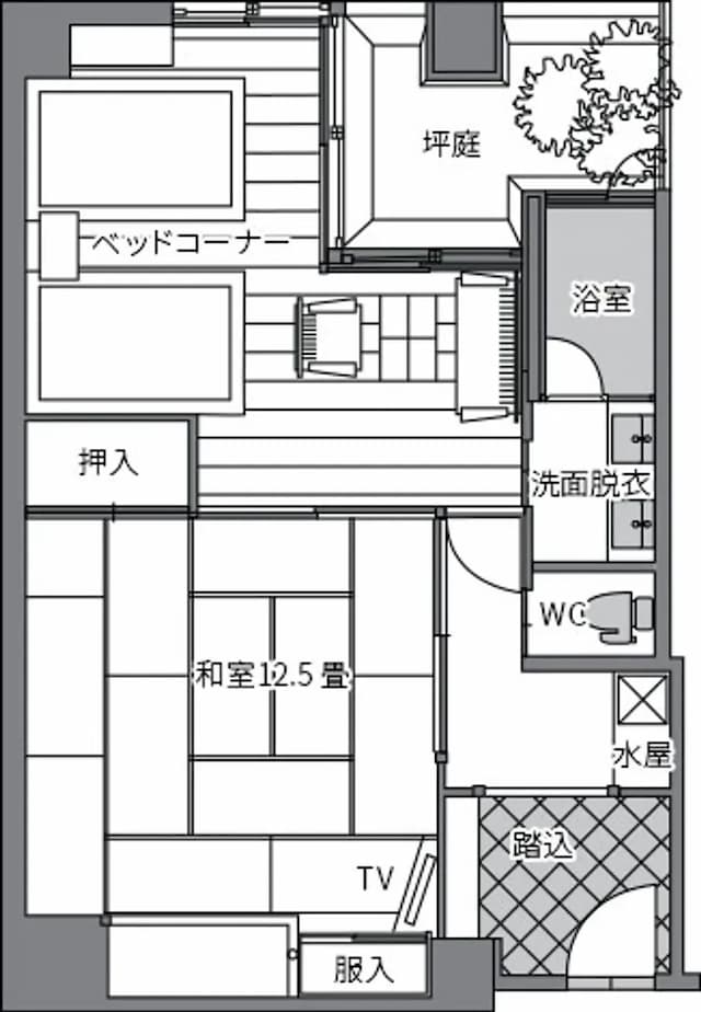 山代溫泉 瑠璃光-風棟A型豪華和洋室【不挑房】-6