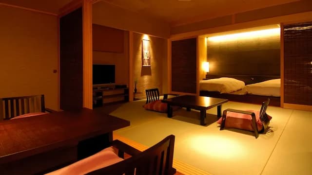 Hoshi no Wing A type suite with open-air bath Japanese and Western room