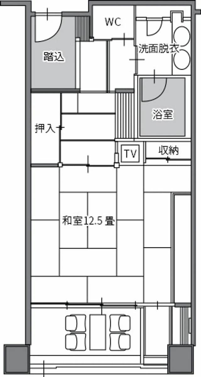 山代溫泉 瑠璃光-月棟B型標準和室【不挑房】-4