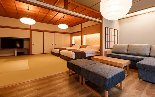 山代溫泉 瑠璃光-月棟A型標準大和洋室【不挑房】-3