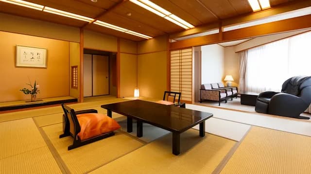 Hoshi-no-mune B-type suite Japanese-style room with open-air bath *The guest room's open-air bath is not a hot spring