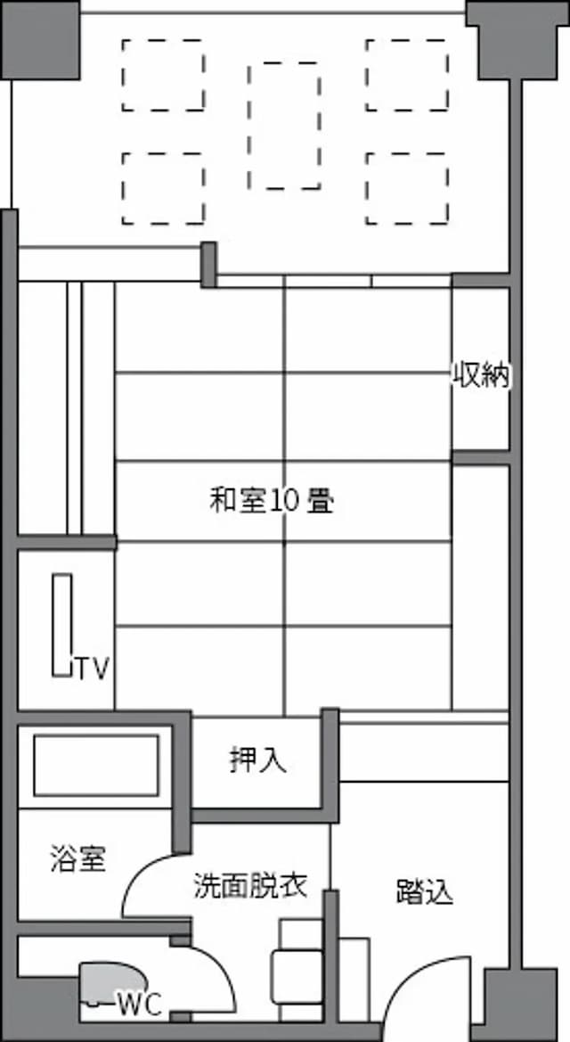 山代溫泉 瑠璃光-月棟C型標準和室【不挑房】-5