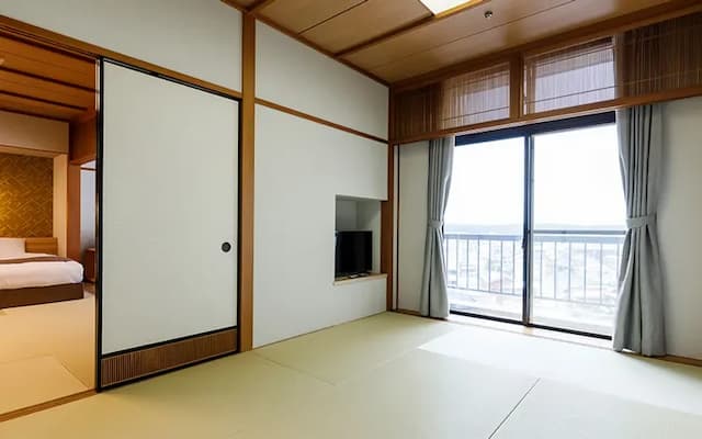 山代溫泉 瑠璃光-月棟A型標準隔間和洋室【不挑房】-4