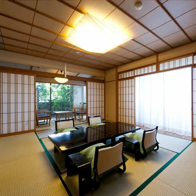 Wisteria wing guest room with open-air bath B type