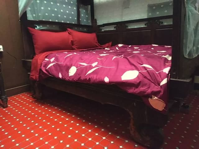 小艾人文工坊-雙人廳後房(雙人間-帶共用浴室)-9