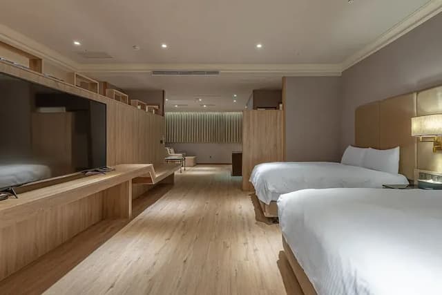 雀客藏居台南永康｜多項親子設施、鄰近火車站-藏居親子六人套房(連通房)-4