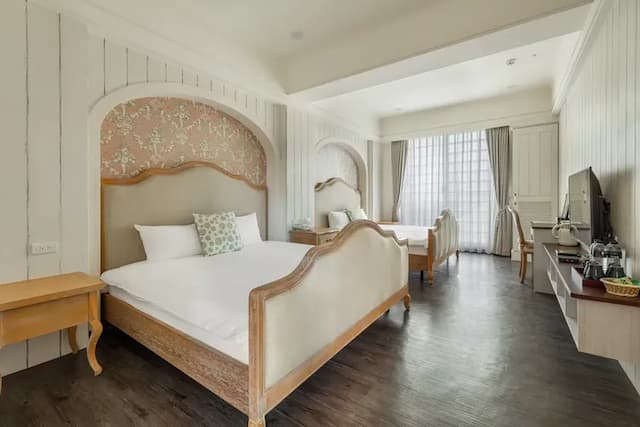 墾丁後灣 南法風情海景民宿｜近海洋生物博物館-海景四人房-1