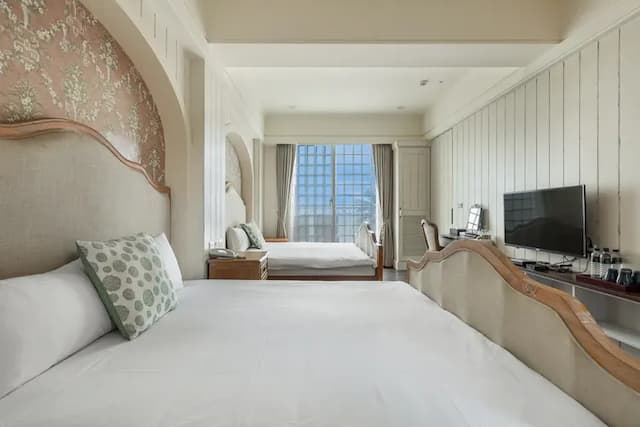 墾丁後灣 南法風情海景民宿｜近海洋生物博物館-海景四人房-3