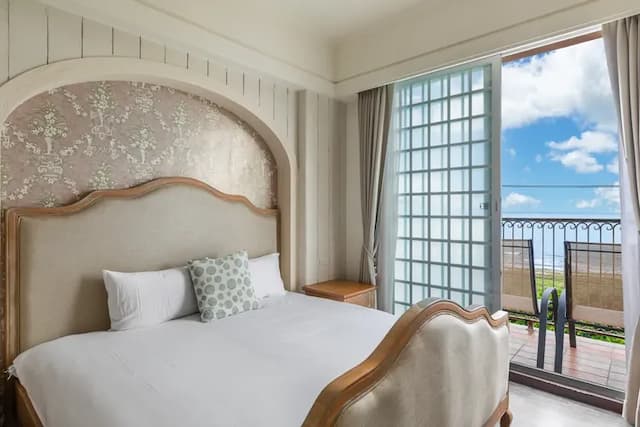 墾丁後灣 南法風情海景民宿｜近海洋生物博物館-海景四人房-4