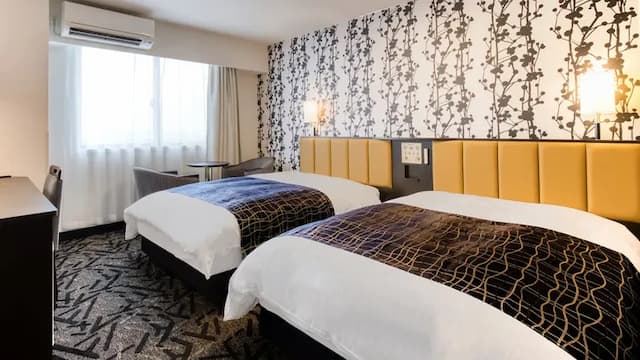 APA飯店 高松機場 | 高松機場3分鐘車程-新雙床房【不挑房】-1