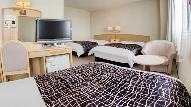 APA飯店 高松機場 | 高松機場3分鐘車程-三人房【不挑房】-1