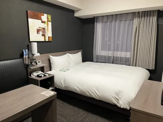 Hotel Route Inn Takamatsu Yashima-Standard Double Room-1