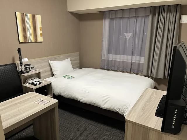 Hotel Route Inn Takamatsu Yashima-Standard Single Room Smoking-1