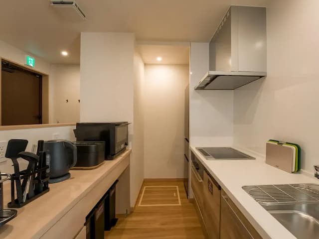 【キッチン】調理家電が揃った使い勝手の良いキッチン