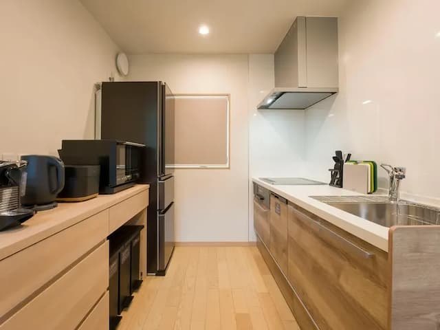 【キッチン】調理家電が揃った使い勝手の良いキッチン