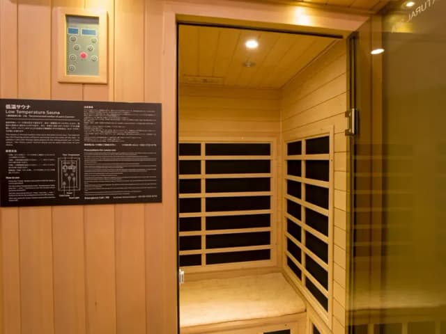 【サウナ】客室専用低温ドライサウナ(65度/2名定員)