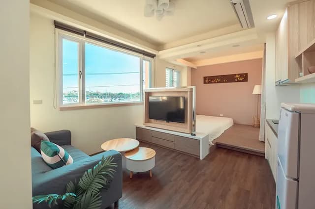 運河十六 海港景觀旅宿-港景套房A-1