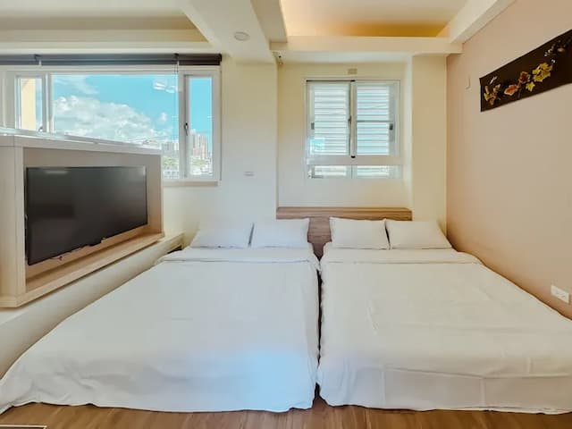 運河十六 海港景觀旅宿-港景套房A-9