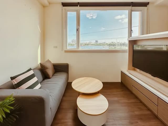 運河十六 海港景觀旅宿-港景套房A-10