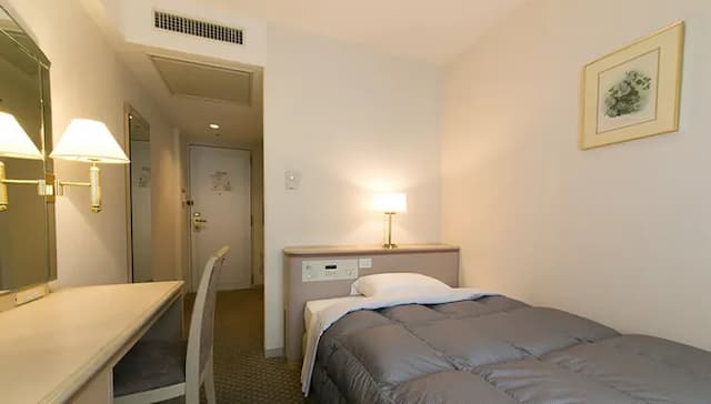 德島華盛頓廣場飯店｜德島站徒步15分/阿波舞會館徒步5分-單人房【不挑房】-3