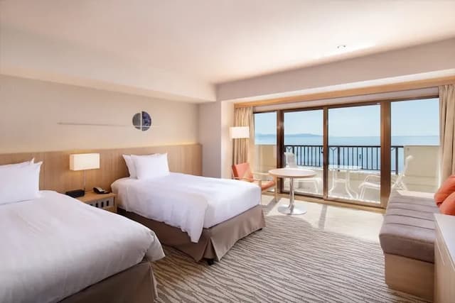 AoAwo Naruto Resort-Deluxe Twin Premium Type A [Deluxe] [Twin room] [Non-smoking] [Oceanfront]-2