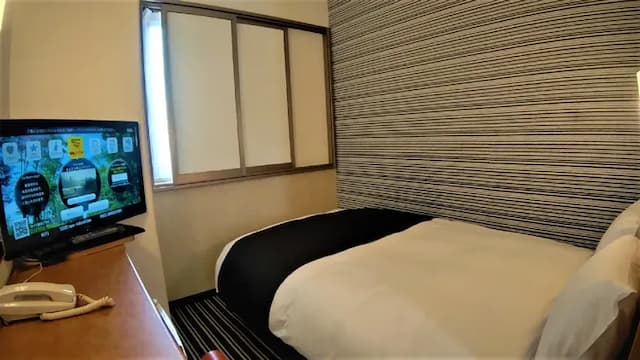 APA飯店 德島站前｜德島站徒步3分/德島城跡徒步13分-小雙人房【不挑房】-1