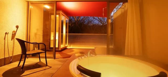 リゾートホテル　モアナコースト-離れヴィラメゾネット[ダブル]【半露天風呂・プライベートサウナ・水風呂付き】-2